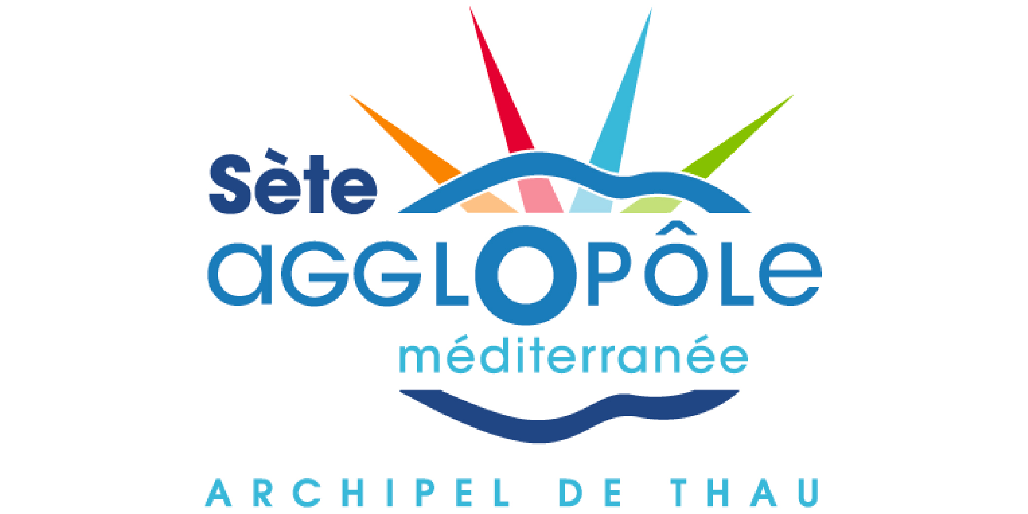 Logo Sète agglopôle méditerranée archipel de Thau